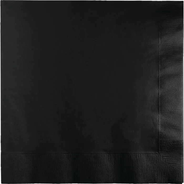 Bulk Black Velvet 2 Ply Luncheon Napkins (600 per Case)