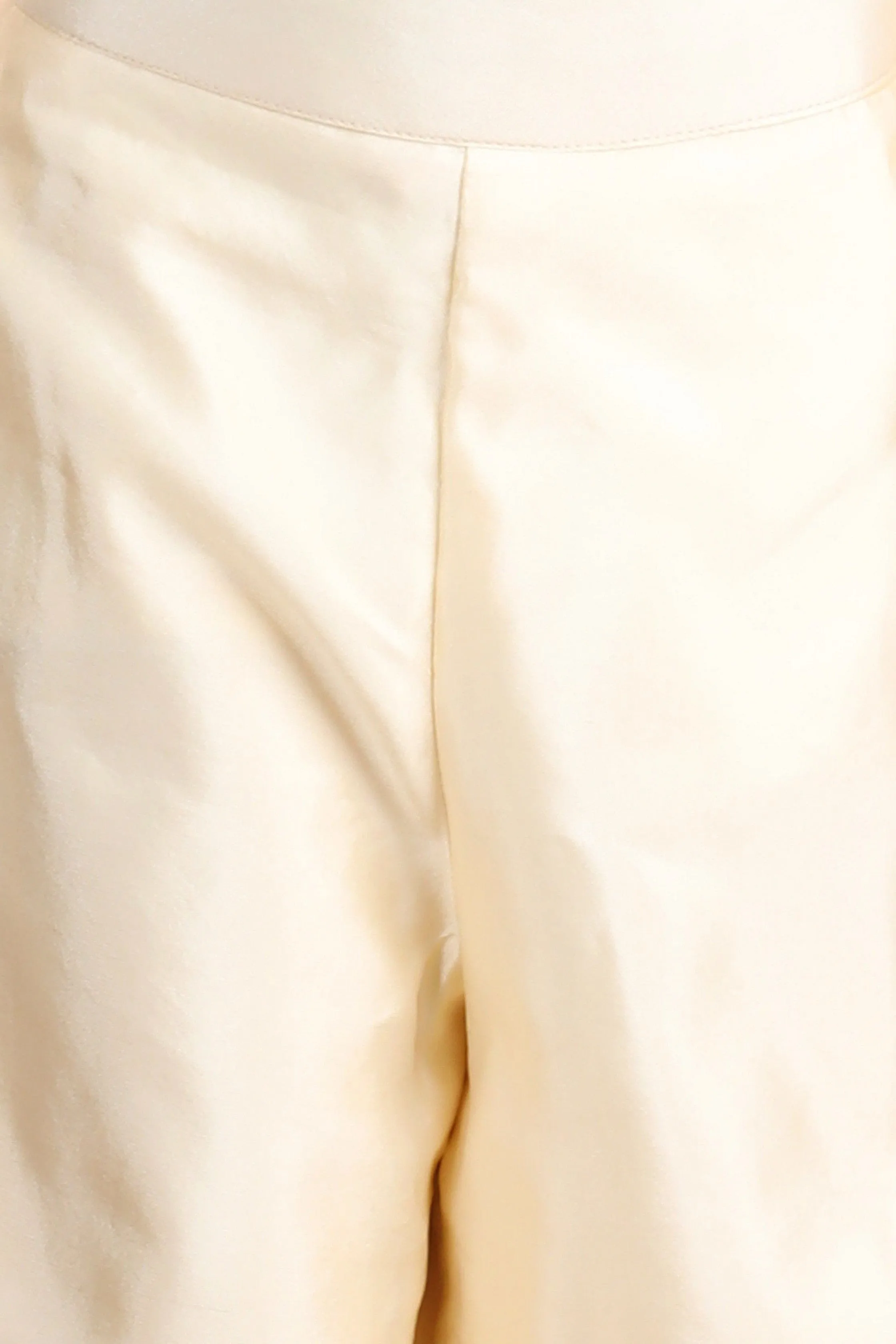 Pre-Order: Embroidered Top with Fur and Palazzo Pants