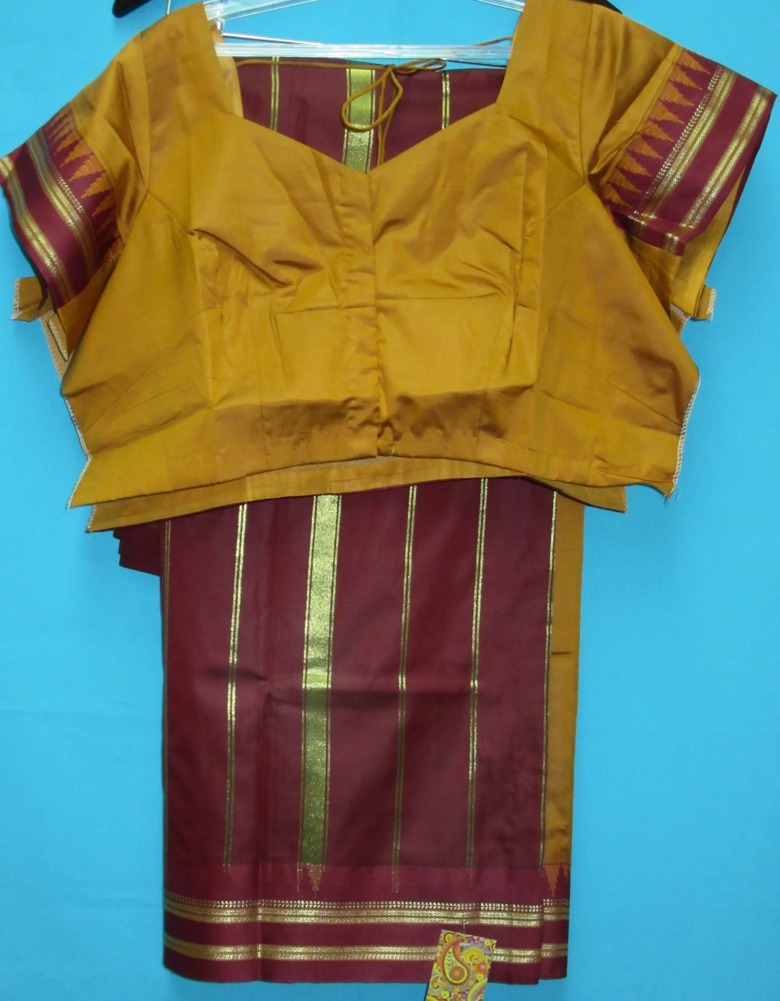 Saree 7988 Silk Kanjiviram Cocktail Evening Wear Sari Shieno Sarees
